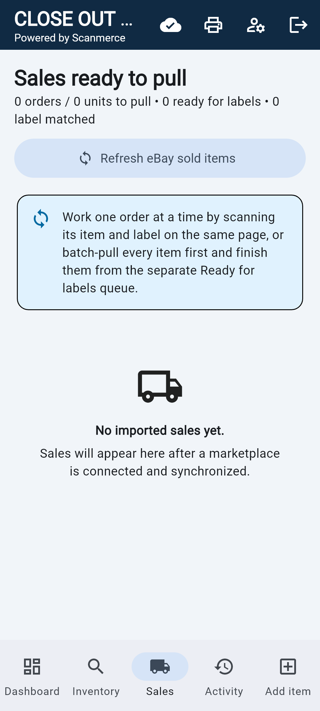 Scanmerce sales ready to pull in the real Android app